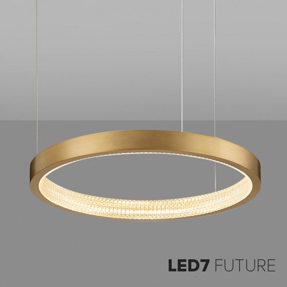 Loft Industry Modern - Strict Circle Chandelier